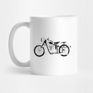 BMW R25 Black Outline Mug